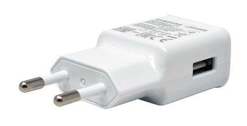 Caricabatteria parete USB 15W originale SAMSUNG per Galaxy A04s bulk BK3 - Photo 2 sur 5
