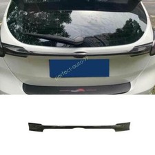 Tira de tapa de maletero de fibra de carbono ABS para Ford Focus Hatchback 15-18 SS