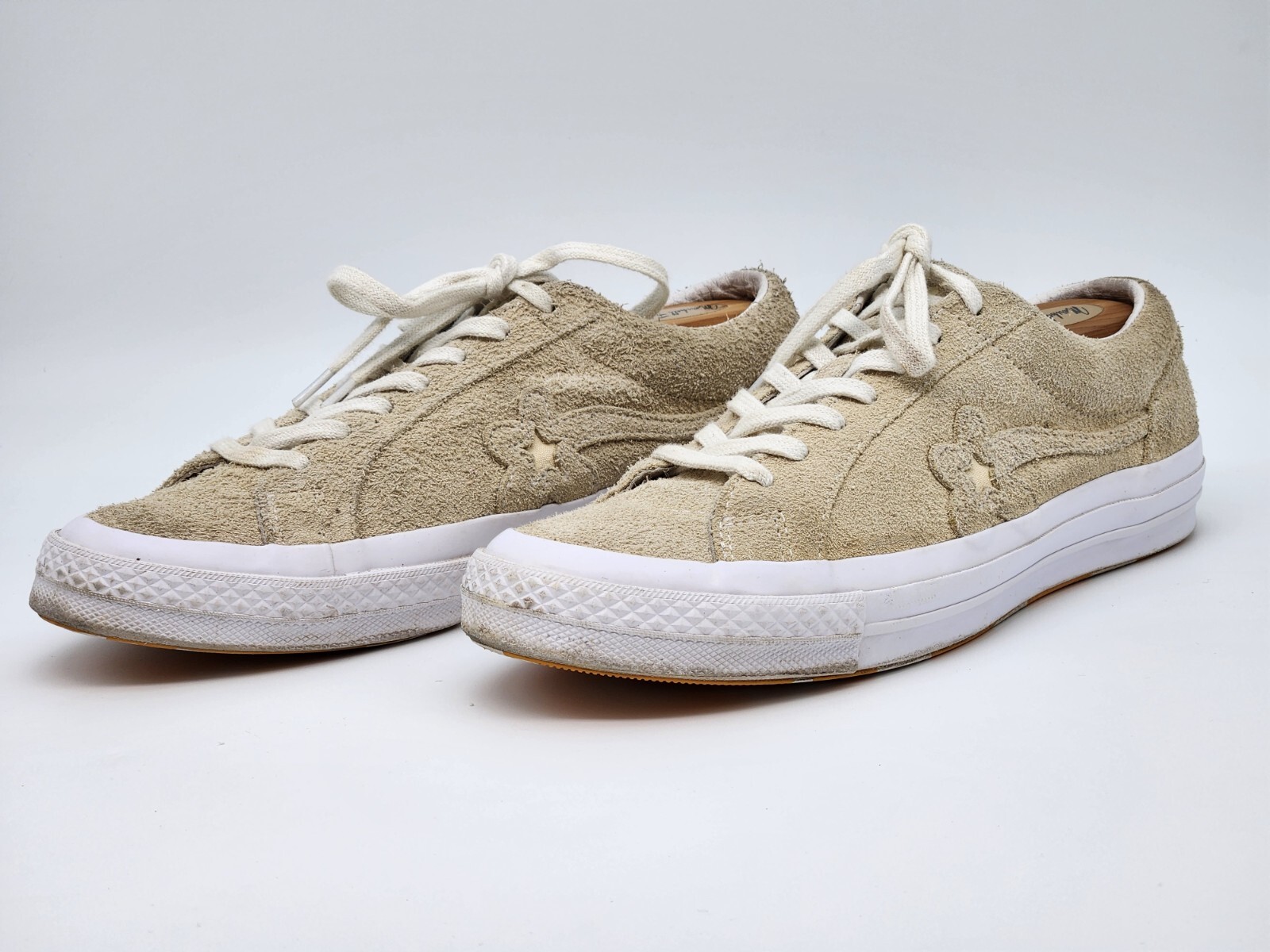 Converse One Star Ox X Tyler The Creator Golf Le Fleur Mono White Sz M8.5  W10.5 thumbnail 2