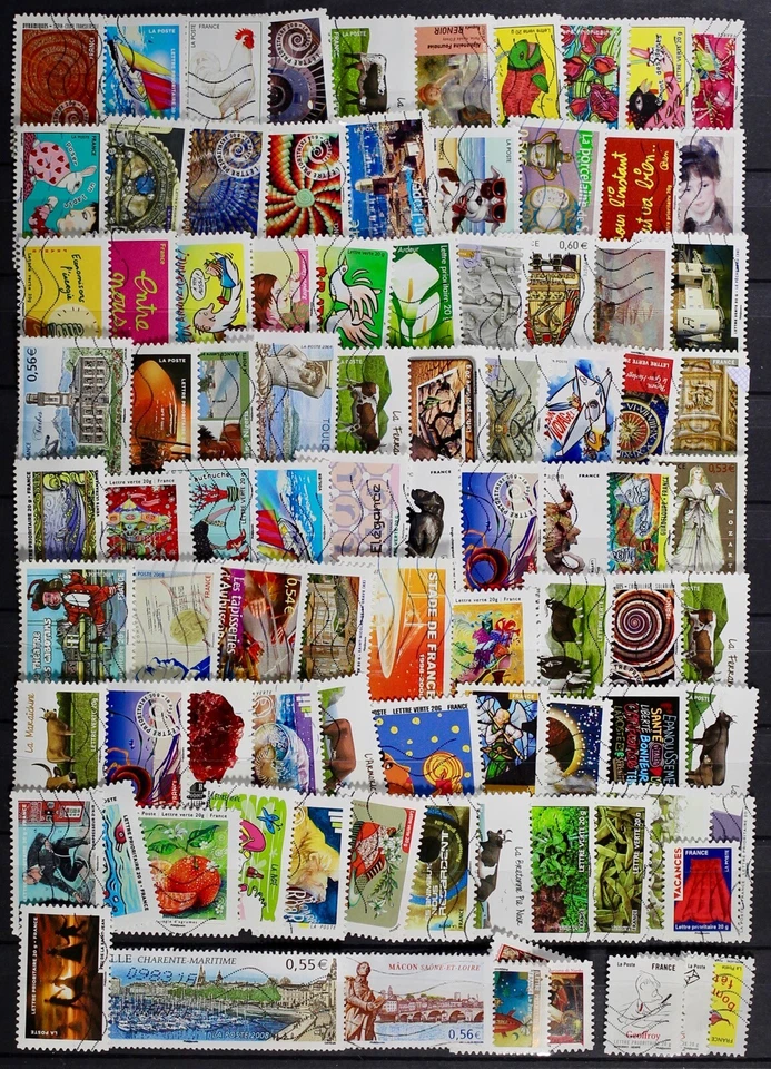 FRANCE 2000 onwards, Wonderful collection over 300 used, mostly all different - Image 2 of 4