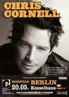 Chris Cornell - Soundgarten, Berlin 2007 | Konzertplakat | Poster