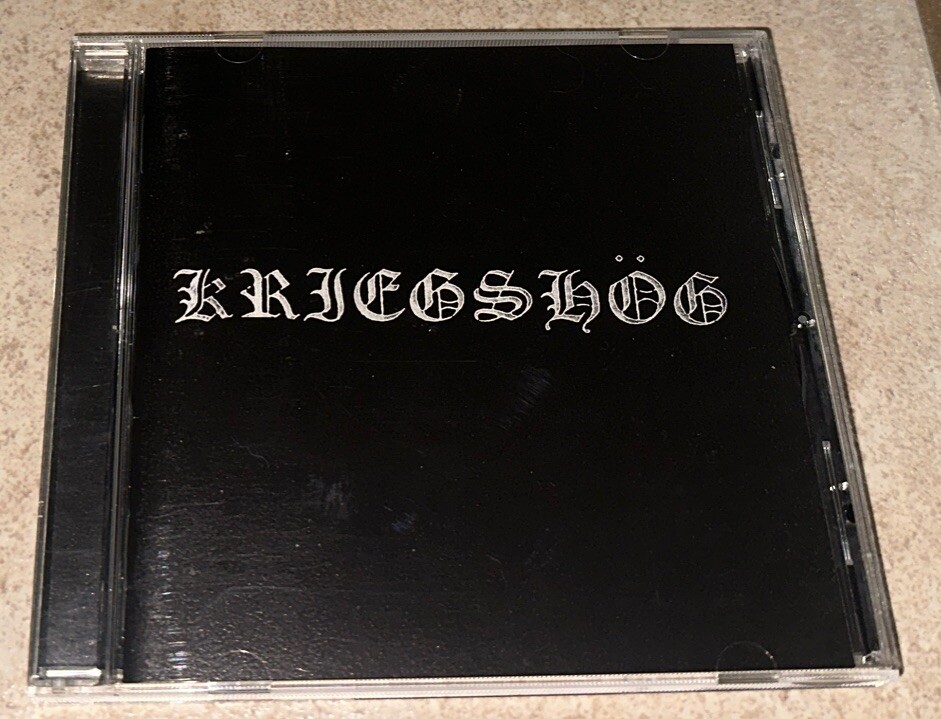 Kriegshog Self-Titled Collection CD Rare OOP Japan Hardcore Kriegshog Self-Titled Collection CD Rare OOP Japan Hardcore