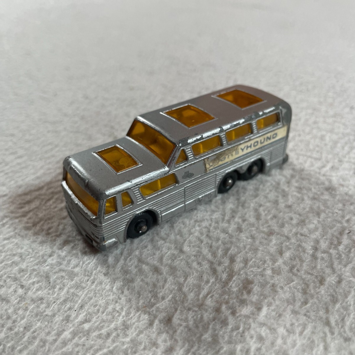 Vintage Matchbox Lesney No 66 Greyhound Coach Bus Made In