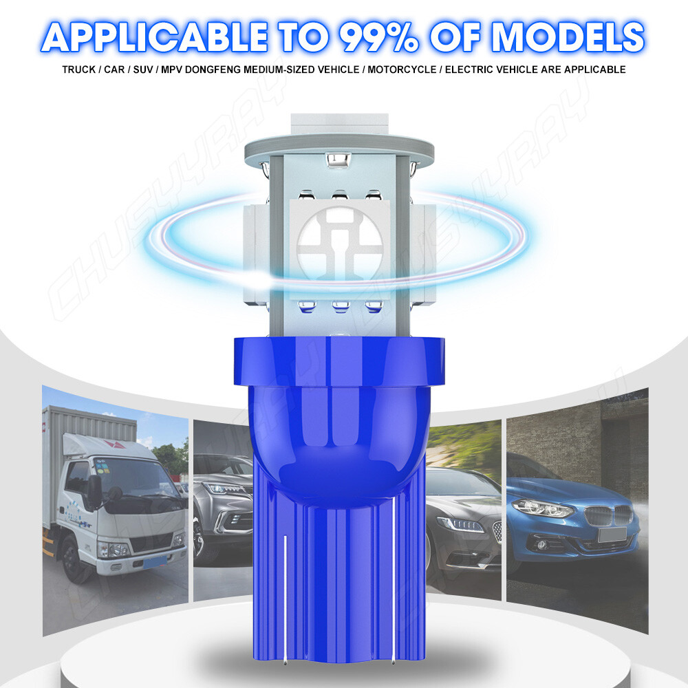 Dash Instrument Cluster Gauge BLUE LED LIGHT BULBS KIT Fit 9703 Jaguar
