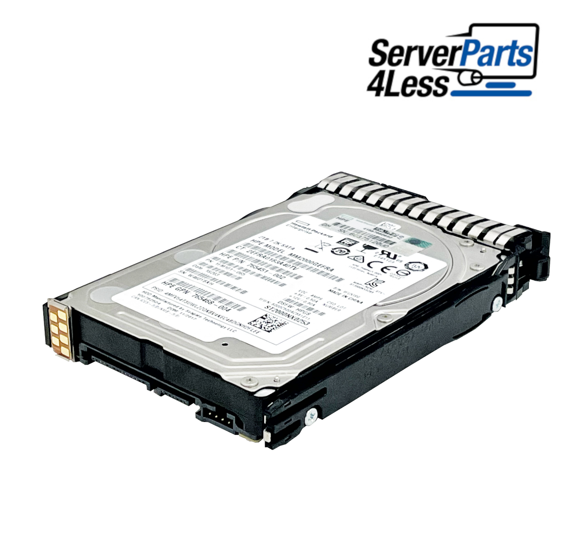 765869-001 HP 2TB SATA 6G/s MidLine 7200 RPM 2.5