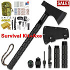 Tactical Axe Tomahawk Throwing Hatchet Outdoor Camping Survival Gear Kit Hunting