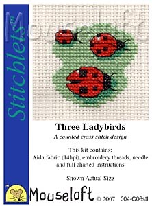 British Mouseloft Stitchlets Fun Size Quick Easy Counted Cross Stitch Kits New - Picture 86 of 98