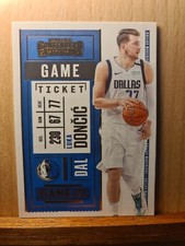 Luka Doncic #85 2020-21 Contenders Game Ticket Bronze Mavericks LD03A
