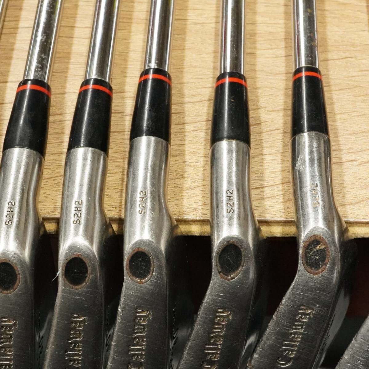 Callaway S2H2 Bobby Jones USA Iron Set 3-8 PW SW Original Shaft