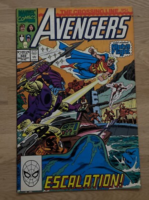 Avengers # 322 Marvel Comic 1990