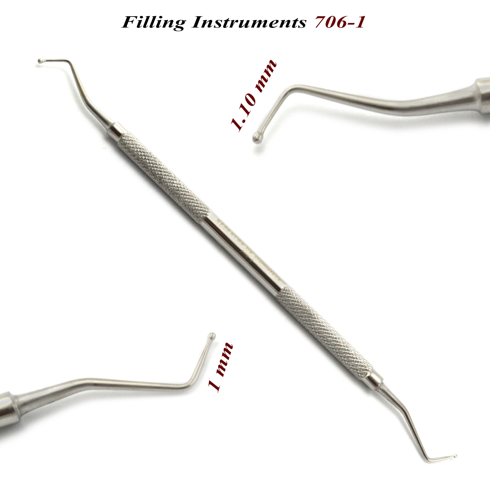 Dental Filling Instrument 706-1 Amalgam Plastic Filling Instruments Dentist Tool