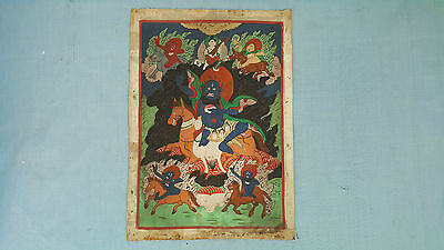 Buy Antique Tibetan Tantric Buddhist Thangka 18/19C Tibet