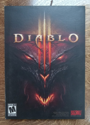 Diablo III PC Windows Mac Blizzard Entertainment Box Set CIB Tested Works