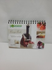 Yonanas Recipe Book Dessert Maker Cooking Cookbook Recipes Cook Book Spiral 