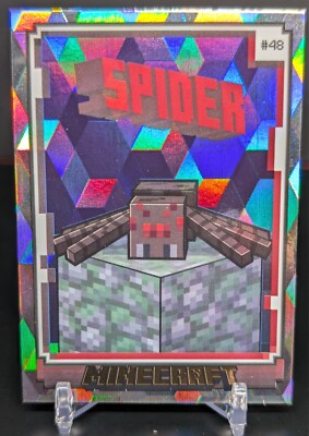 Minecraft Panini 2024 Spider #48 Holo