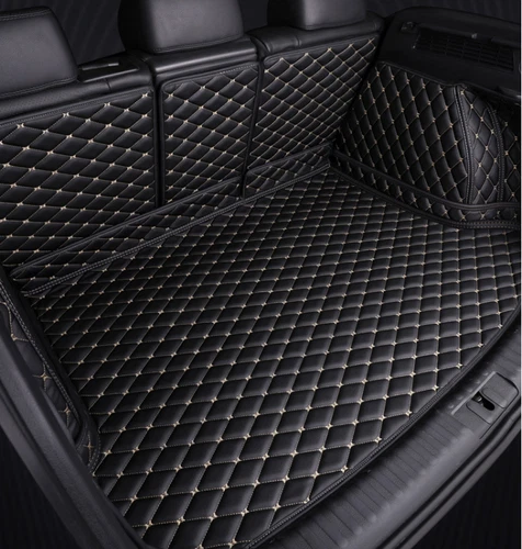 Auto Trunk Mats For Land Rover Full Cover Cargo Liner Rugs Rear Cover Car Mats - Foto 13 di 32