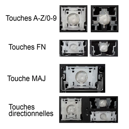 Touche de Clavier pour LENOVO Ideapad 130-15 / 3-15 / 3-17 / L3-15