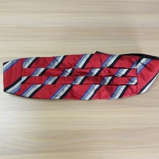 Cummerbund Mens Tuxedo Pleated Adjustable Formal Solid Striped Stretch Black Red