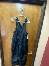 Youth NWT "Cherokee" black snow bib size L 10-12. Org.19.99