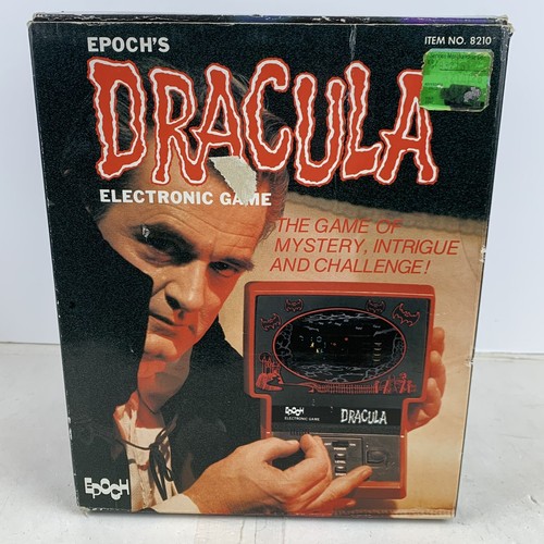 1982 Dracula Horror Monster Handheld Electronic Video Game Epoch Works W Manual - Picture 19 of 24
