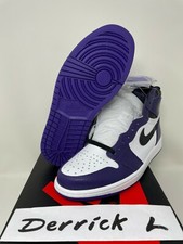 Nike Air Jordan 1 Retro High "Court Purple 2.0" | 555088-500 | GS and Men Size 