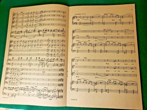 VHTF Carl Fisher~ Blow The Man Down by Roy Harris Vintage 24 Pg Sheet Music Book - Picture 4 of 8