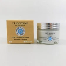 L'Occitane Light Comforting Face Cream 5% Shea Butter 1.7oz / 50ml *NEW IN BOX*