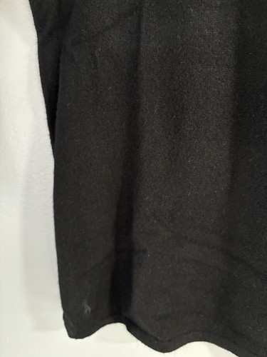 Polo Ralph Lauren 100% Washable Cashmere Crewneck Sweater Womens S Black - Picture 11 of 15