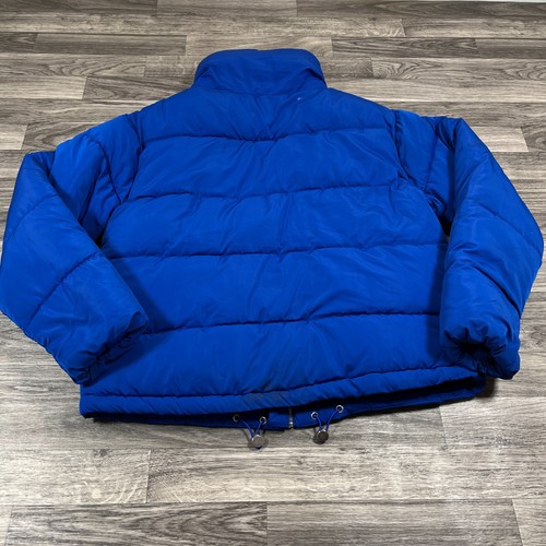 FOREVER 21 gefütterte Damenjacke durchgehender Reißverschluss Stehkragen blau Größe Small - Bild 7 von 14