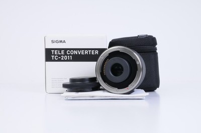 Sigma Tele Converter TC-20112 2x (L-Mount) Neu! FOTO JESCHNER KASSEL