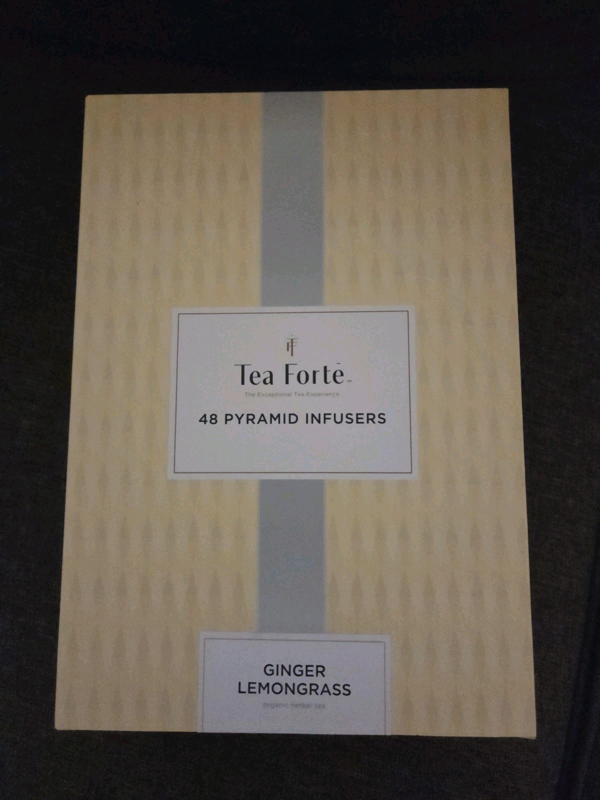 Forte Ginger Lemongrass Organic Herbal 48 Pyramid Infusers E
