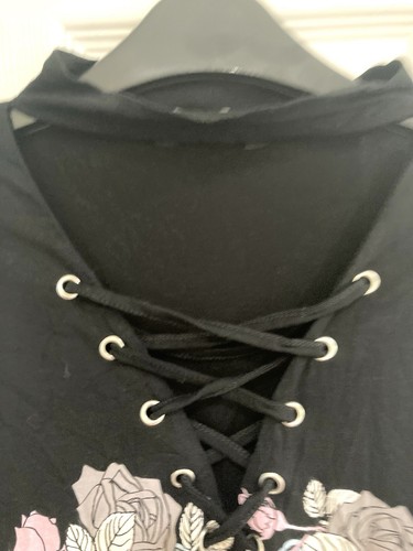 SELECT CHOKER NECK T-SHIRT SIZE 12 - Picture 3 of 6