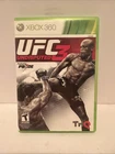 UFC Undisputed 3 (Microsoft Xbox 360, 2012) No Manual