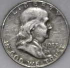 * 1953-D Franklin Half Dollar 90% Silver As Shown