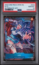 2023 ONE PIECE OP05-AWAKENING OF THE NEW ERA #043 ULTI ALTERNATE ART PSA 10