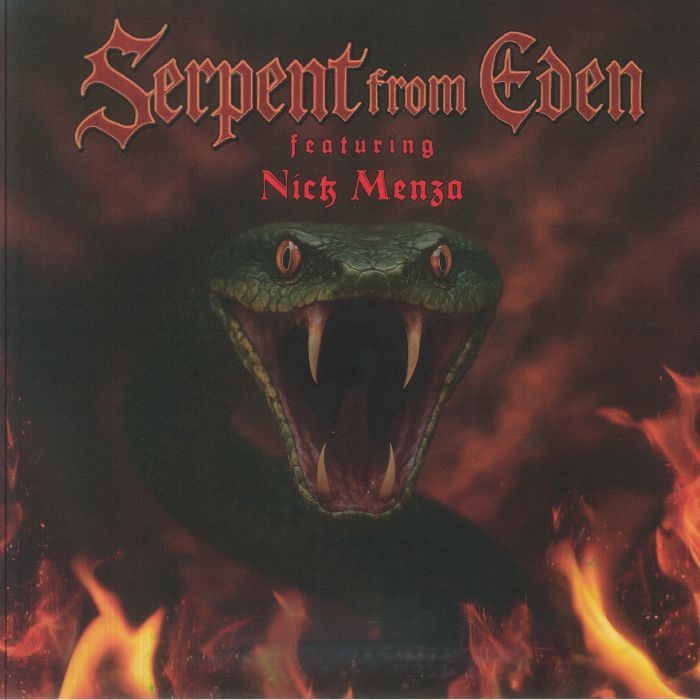 SERPENT FROM EDEN feat NICK MENZA - Serpent From Eden - limited red vinyl LP