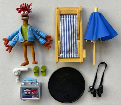 Muppets Pepe The King Prawn Figure Palisades Toys 2003 Jim