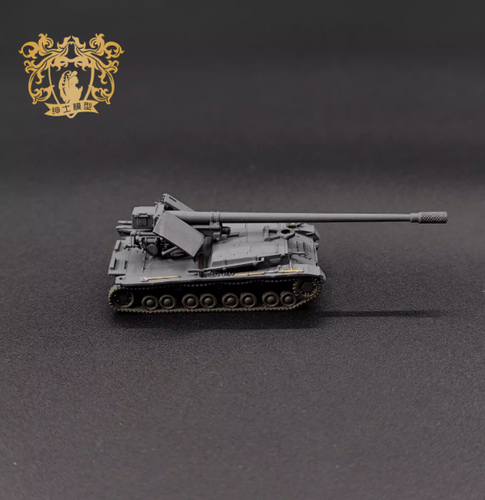 Modellino finito cacciatorpediniere carro armato tedesco IV WT stampato in 3D 1/144 - Foto 3 di 4