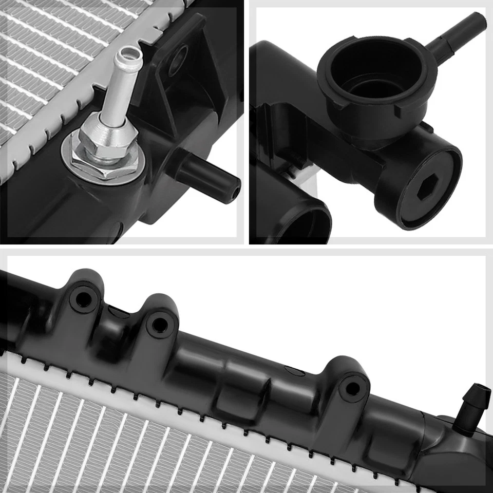 Aluminum Core Cooling Radiator OE Style for 91-98 Infiniti G20/Nissan 200SX 1158 - Image 4 of 4