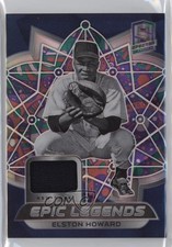 2021 Panini Spectra Epic Legends Materials Psychedelic Prizm Elston Howard 0j4n