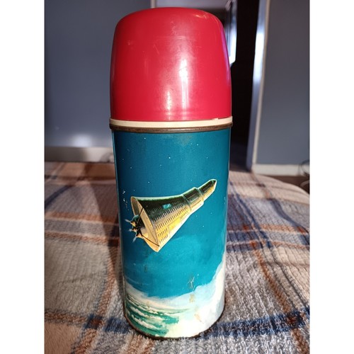 Vintage 1963 King-Seeley NASA Space Astronaut Mercury Thermos - Picture 5 of 13