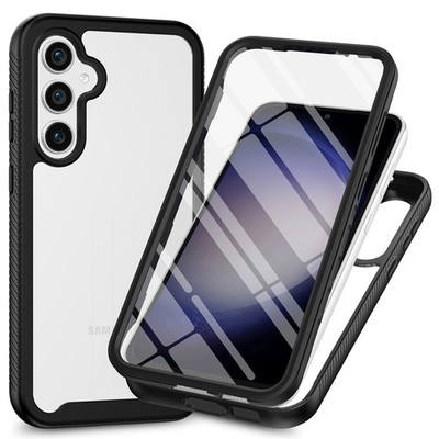 For Samsung Galaxy S26 S25 S24 S23 S22 S20 FE Shockproof Clear Case Screen Cover