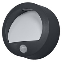 Led Akku Wandleuchte Metall Osram 3000 K IP44 Sensor Ø11 Cm Wandlampe AußEn