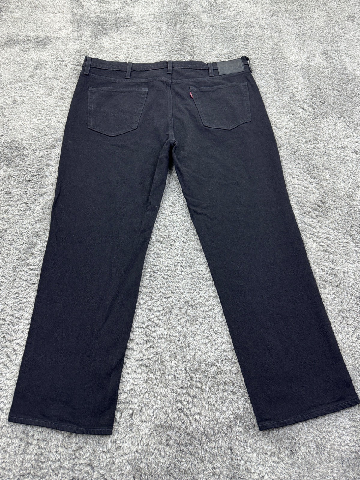Levis 541 Jeans Men 40x30 Black Premium Big E Athletic Fit Grudge Denim Y2K