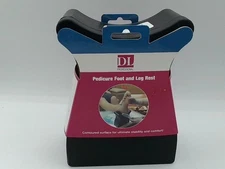 DL Professional Black Pedicure Foot And Leg Rest