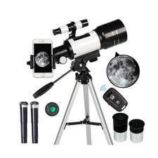ToyerBee 70mm Refractor Telescope for Adults  Kids, 15X-150X, Portable, ...