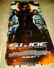 G.I. Joe Standee Collectible-Theater/Movie-Year 2009-Tatum, Wayan, Nichols, Park — photo 2
