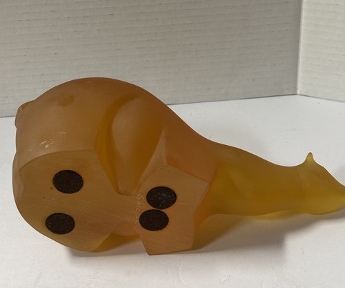 Vintage 60s Sascha Brastoff Resin Bears Hindsight & Foresight Signed Heavy READ - Picture 12 of 14