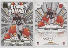 2023 Panini Donruss Bomb Squad Cedric Tillman #BS-20 Rookie RC