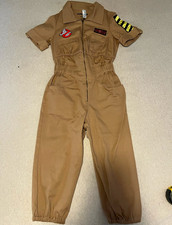 WeLoveFine Ghostbusters Spengler Tan One-Piece Zip-Front Jumpsuit Costume